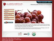 Tablet Screenshot of jjjardina.com